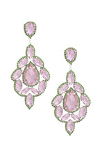 Load image into Gallery viewer, Teardrop Rhinestone Dangle Earring
