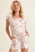 Load image into Gallery viewer, A Star-pattern Tie-dye Knit Romper
