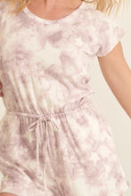 Load image into Gallery viewer, A Star-pattern Tie-dye Knit Romper
