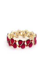 Load image into Gallery viewer, Teardrop Rhinestone Stretch Bracelet
