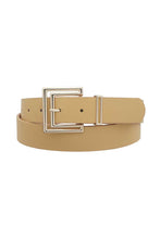 Load image into Gallery viewer, Outline Cutout Square Buckle Belt

