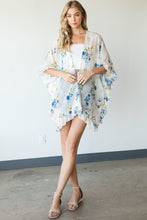 Load image into Gallery viewer, Ruffle Trim Lightweight Stylish Kimono
