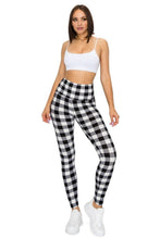 Load image into Gallery viewer, 5-inch Long Yoga Style Banded Lined Tie Dye Printed Knit Legging With High Waist
