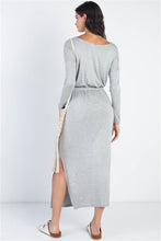 Load image into Gallery viewer, Midi Sleeve Basic Maxi Dress
