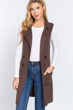 Load image into Gallery viewer, Sleeveless Long Sweater Vest
