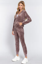Load image into Gallery viewer, Faux Fur Jacket &amp; Jogger Pants Set
