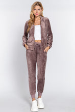 Load image into Gallery viewer, Faux Fur Jacket &amp; Jogger Pants Set
