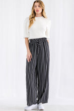 Load image into Gallery viewer, Thira Stripe Wide Leg Pants
