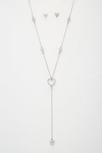 Load image into Gallery viewer, Heart Y Shape Metal Necklace
