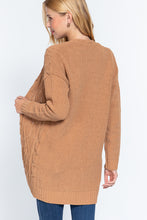 Load image into Gallery viewer, Chenille Sweater Cardigan

