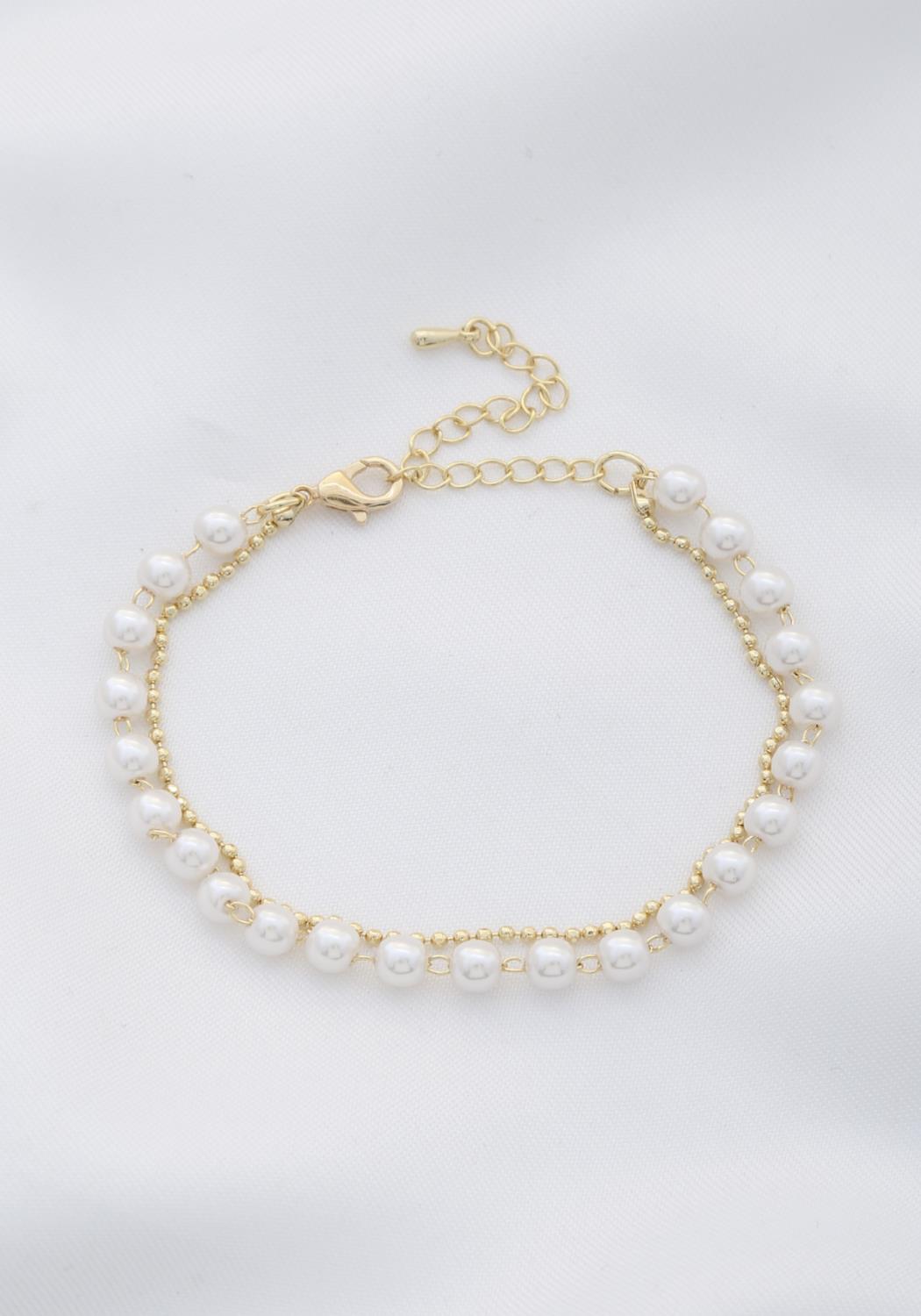 Bridal Sodajo pearl bead bracelet