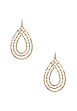 Load image into Gallery viewer, Metal Teardrop Dangle Earring
