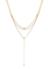 Load image into Gallery viewer, Dainty Metal Y Shape Necklace

