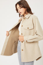 Load image into Gallery viewer, Jq Fleece Oversized Shacket
