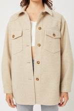 Load image into Gallery viewer, Jq Fleece Oversized Shacket
