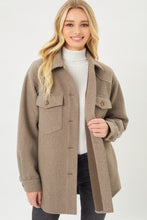 Load image into Gallery viewer, Fleece Oversized Shacket
