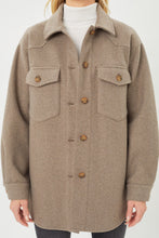 Load image into Gallery viewer, Fleece Oversized Shacket

