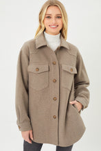 Load image into Gallery viewer, Fleece Oversized Shacket
