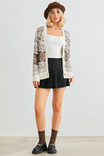 Load image into Gallery viewer, Fair Isle Knit Button-up Long Sleeve Cardigan Sweater
