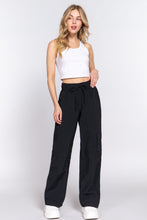 Load image into Gallery viewer, Waist Elastic Cargo Parachute Pants

