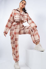 Load image into Gallery viewer, Cropped Shirt &amp; Cargo Pants Set
