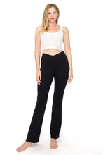 Load image into Gallery viewer, V-waist Mini Flare Yoga Pants
