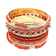 Load image into Gallery viewer, Red Crimson Multi-Bracelet
